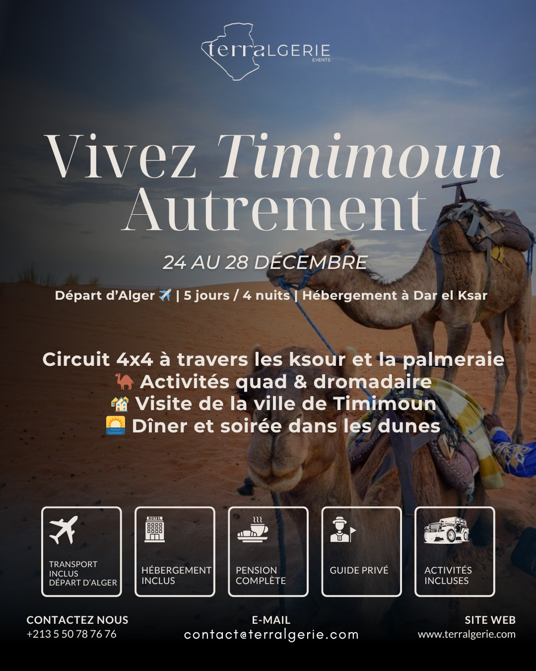 Séjour Timimoun du 24 au 28 décembre 