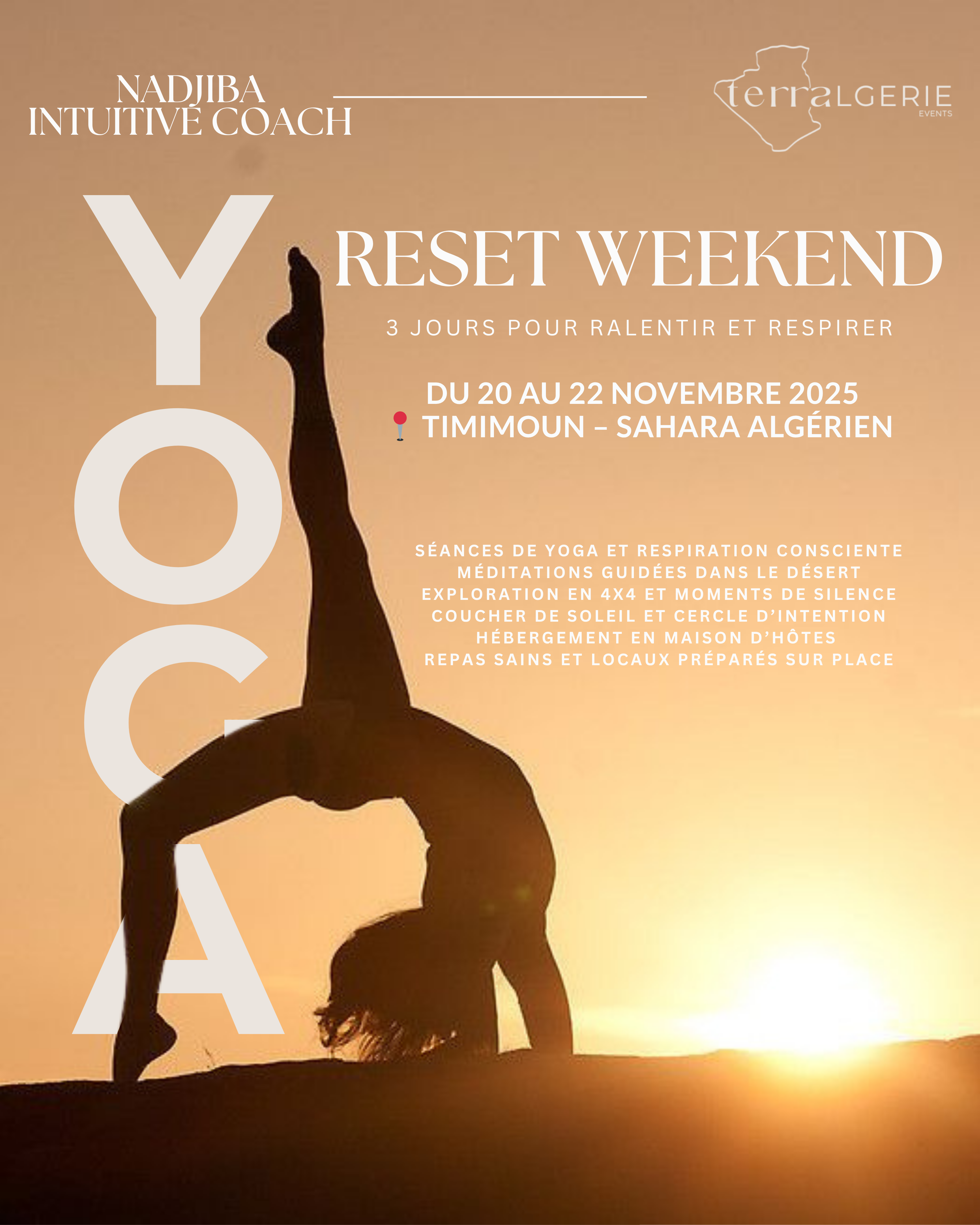 Desert RESET – Week-end Yoga & Reconnexion à Timimoun