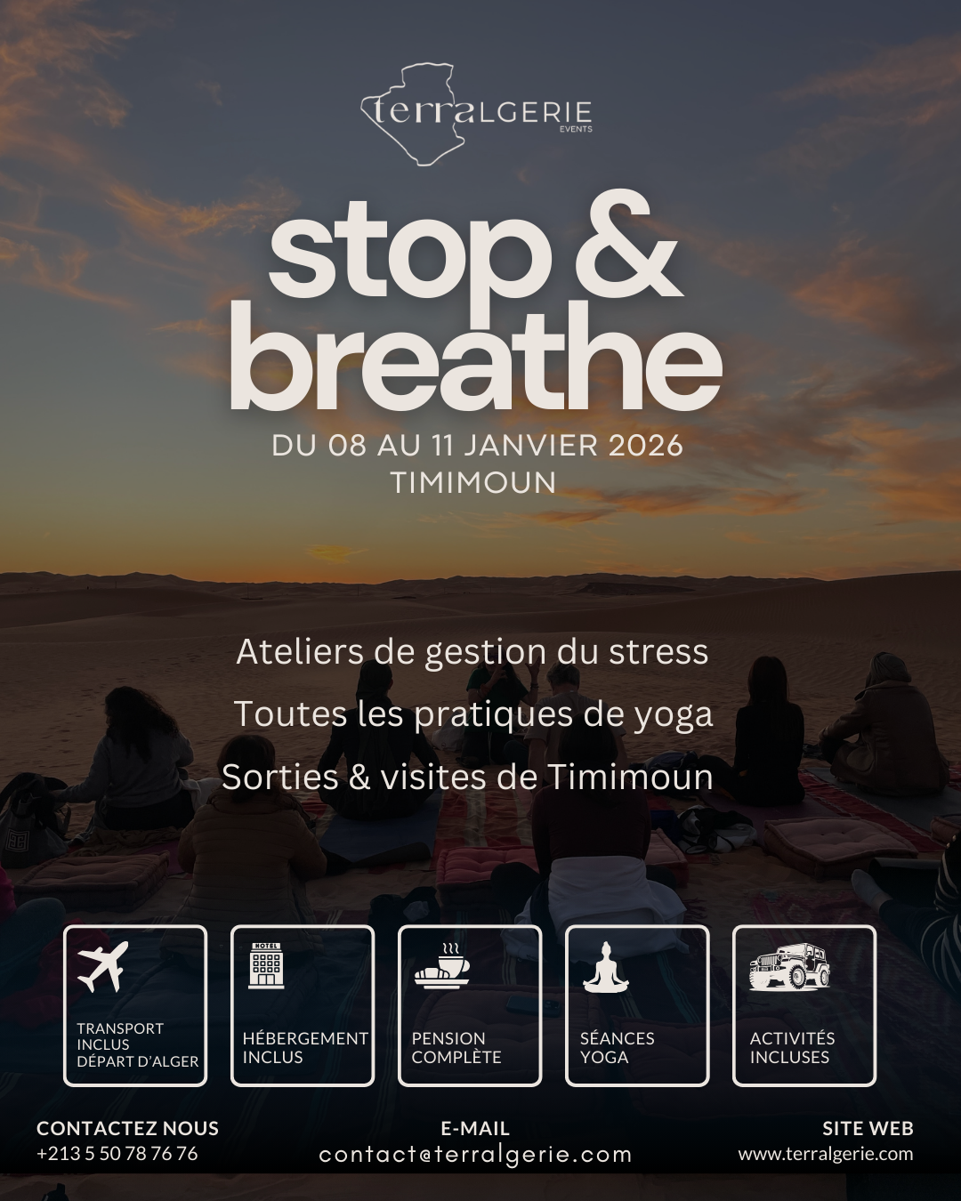 Retraite yoga "stop and breath"