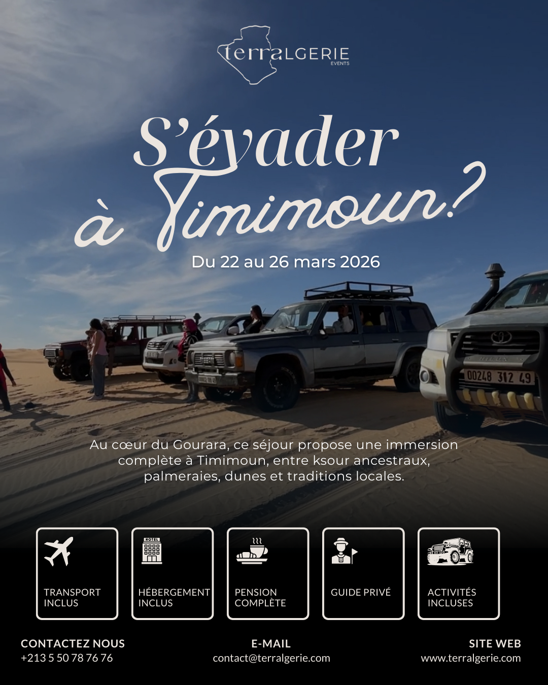 Timimoun 22-26 Mars 2026